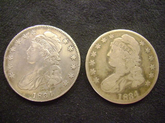 Two-1834-Capped-Bust-Half-Dollars---Help-Attributing?