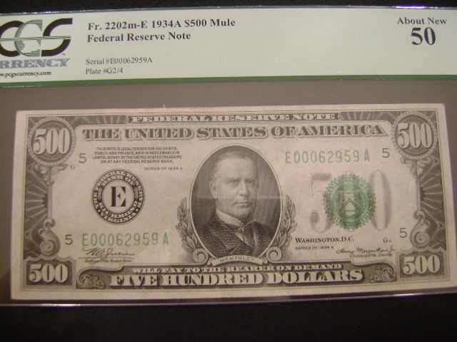 A-Pair-Of-1934-A-Series-$500-To-Share.