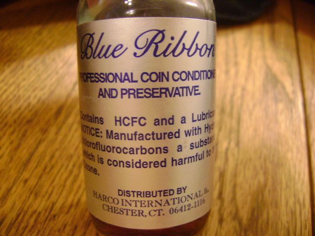 Using-Blue-Ribbon-To-Remove-Dirt-And-Grime-From-Large-Cents?