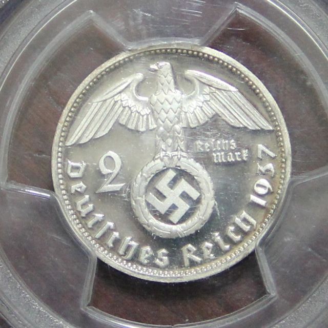 1937f-Two-Reichsmark-PCGS-PR-65-DCAM