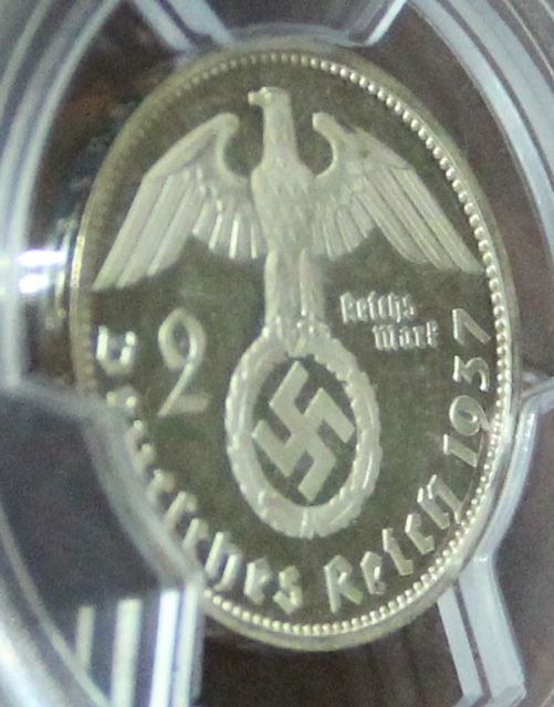 1937f-Two-Reichsmark-PCGS-PR-65-DCAM