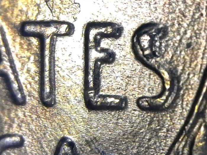 1957-D-Lincoln-Wheat-Penny-Multiple-Chips-And-Skull-Fracture