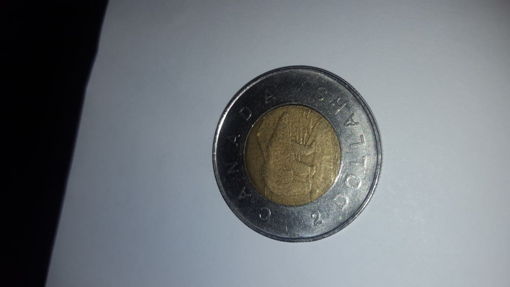 Toonie-Mint-Error-Or-Crushed-By-An-Anvil?