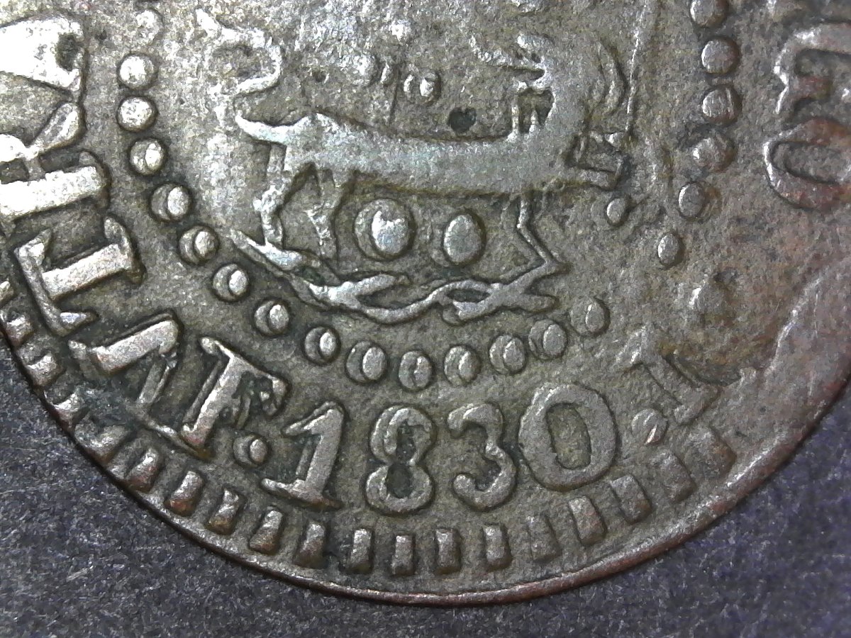 Philippines-1830-Quarto-1/4-Real-Double?