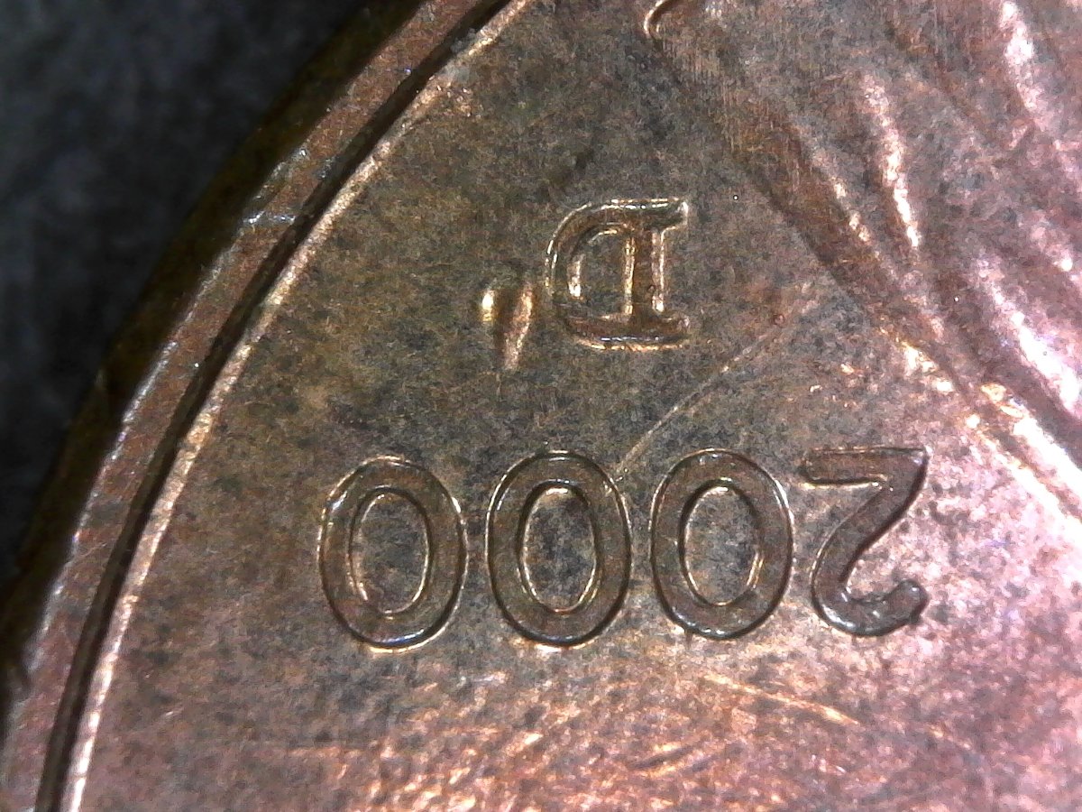 2000-D-Lincoln-Cent---Die-Chip?