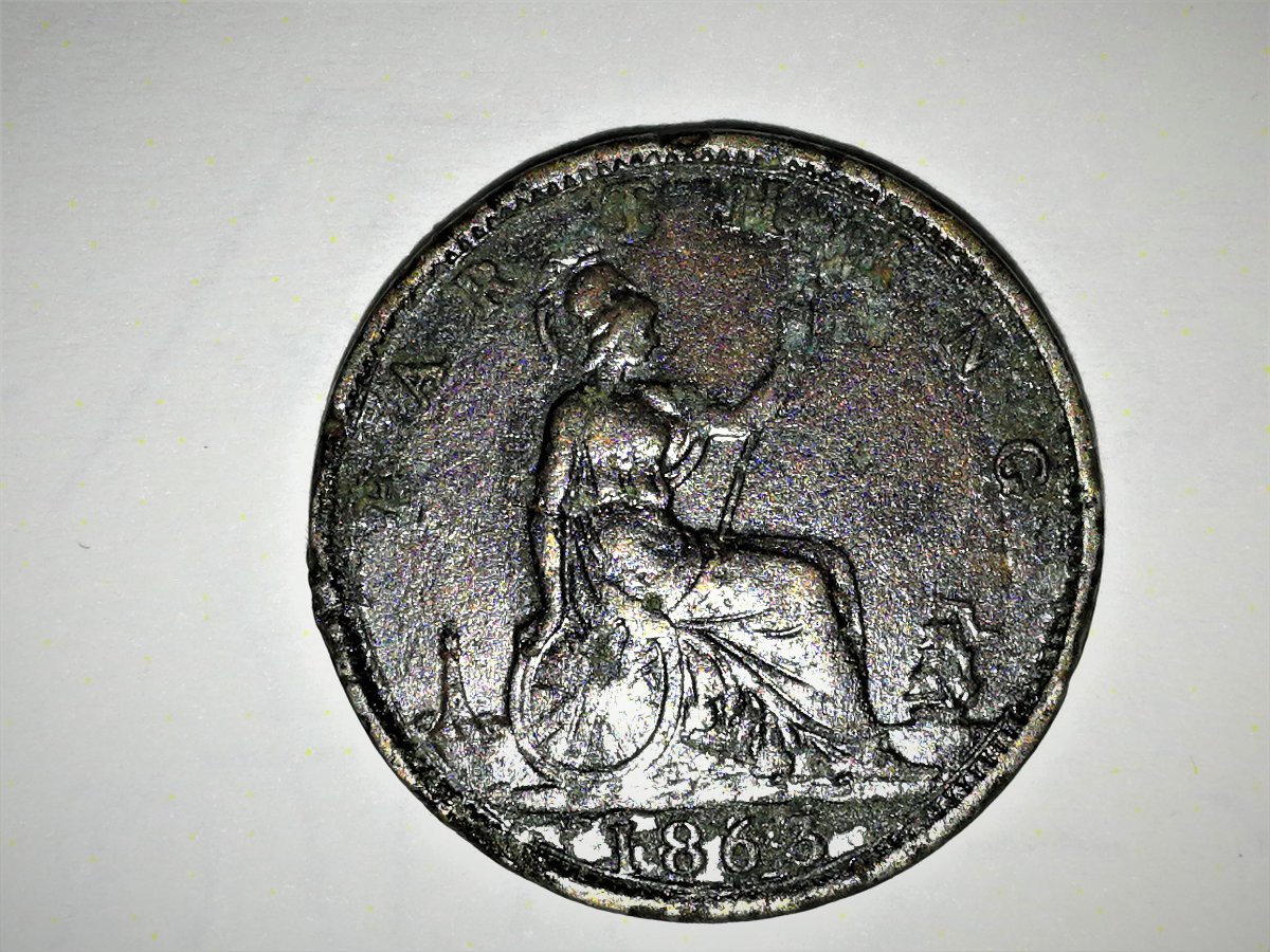 1863-Farthing-Victoria-UK