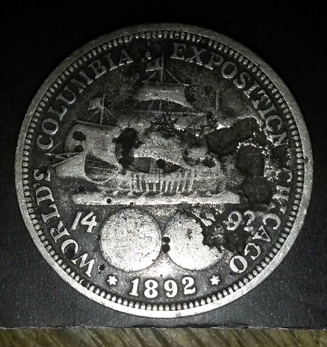 Possible-1892-Columbian-Exposition-Half-Dollar-Lamination-Error-On-Reverse