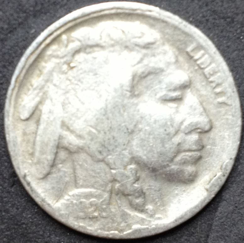 1926-Buffalo-Nickel-----2-Legs?