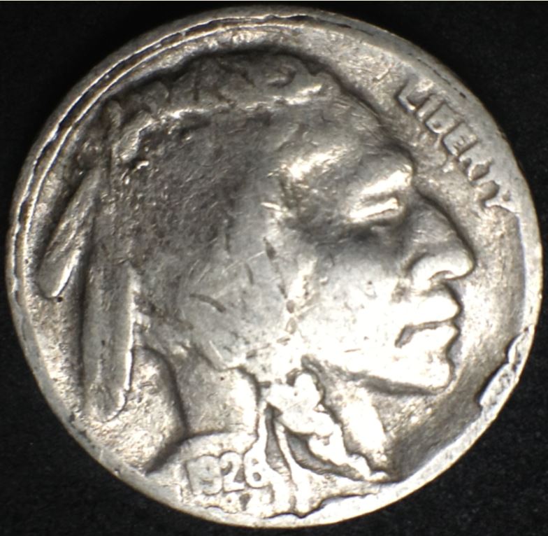 1926-Buffalo-Nickel-----2-Legs?
