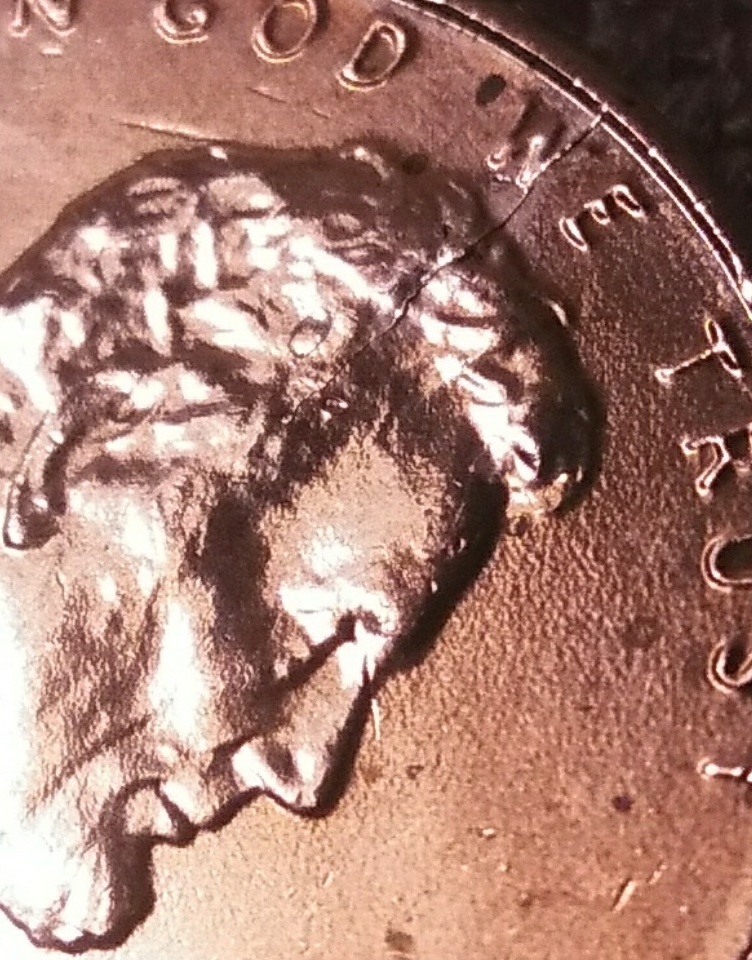 Spike-Head-1995-Lincoln-Penny-With-Reverse-Errors