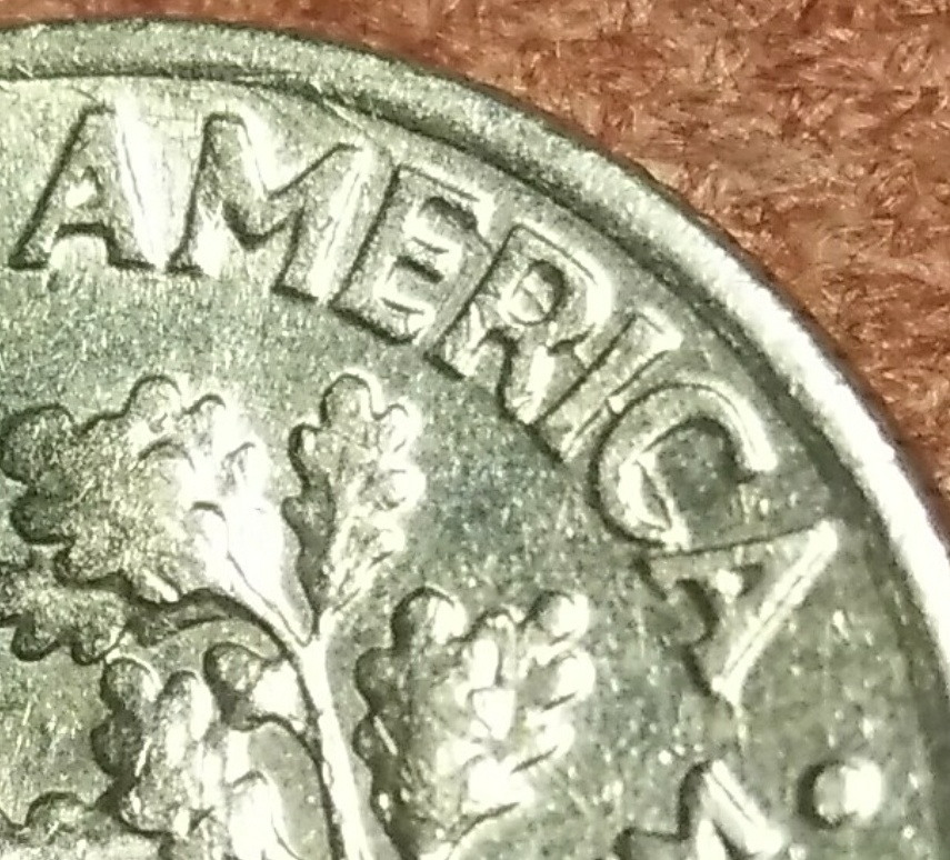 1993-P-Dime-With-Poss.-Die-Gouge-And-Die-Clash