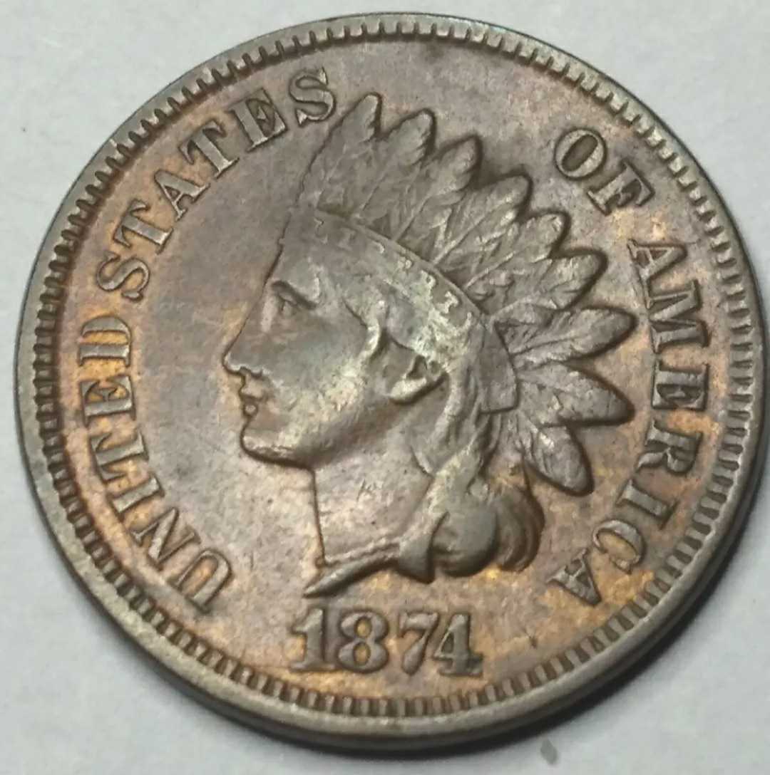 1874-Indian-Head-Cent-For-Grading