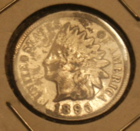 1896-Indian-Head-Cent,-Silver-Looking-Color