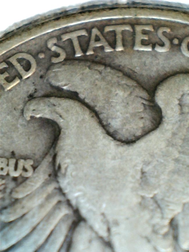 1917-Walking-Liberty-Half-Dollar---Testing-New-USB-Scope