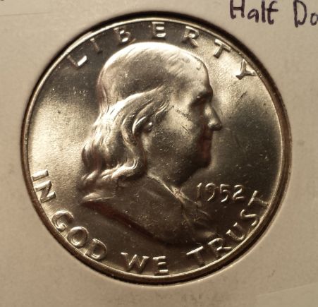 1952-Franklin-Half-Dollar-For-Grading