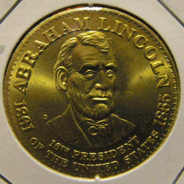 Abraham-Lincoln-Commemorative-Coin-|-Shell-President-Medal