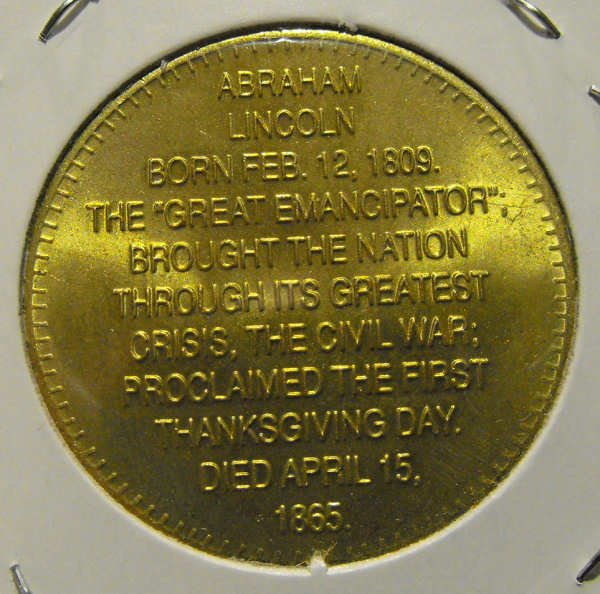 Abraham-Lincoln-Commemorative-Coin-|-Shell-President-Medal