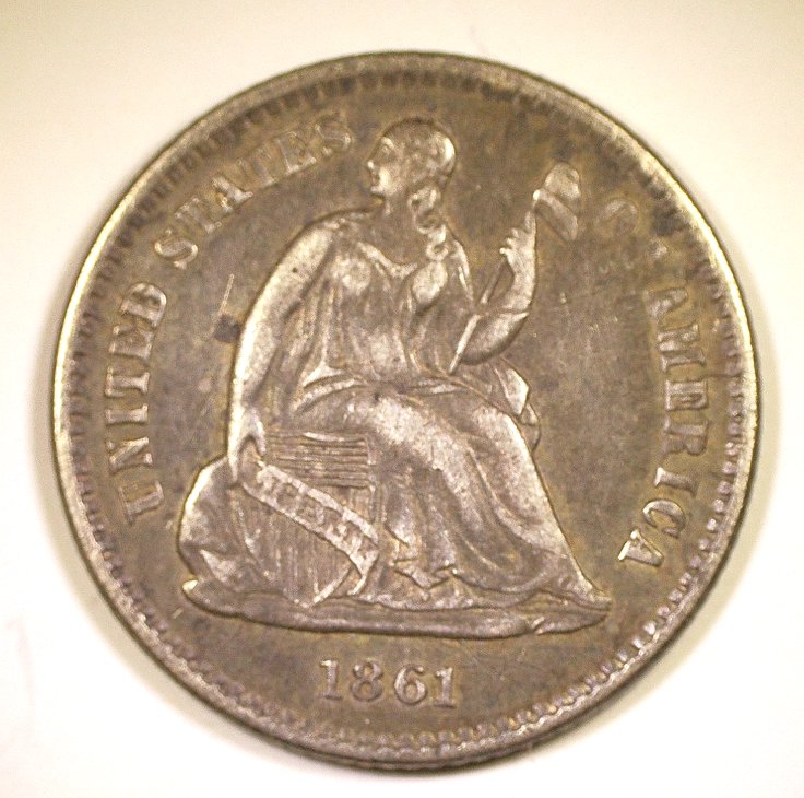 1861-Half-Dime-For-Grading