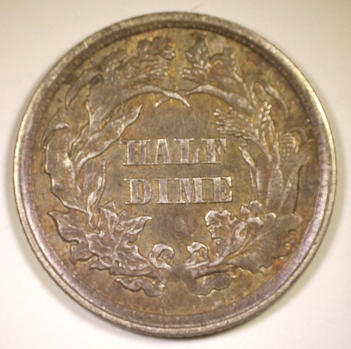 1861-Half-Dime-For-Grading