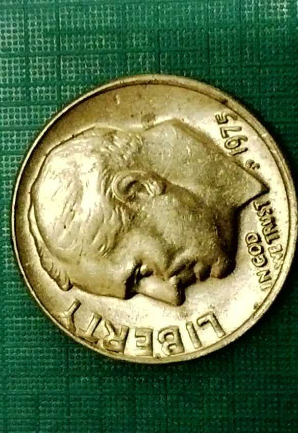 1975-Roosevelt-Dime-Wih-No-S-Mark