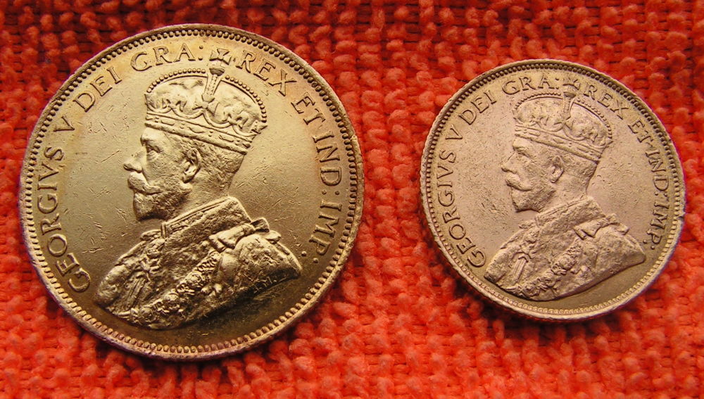 Canada-Gold-1912-$5-And-$10