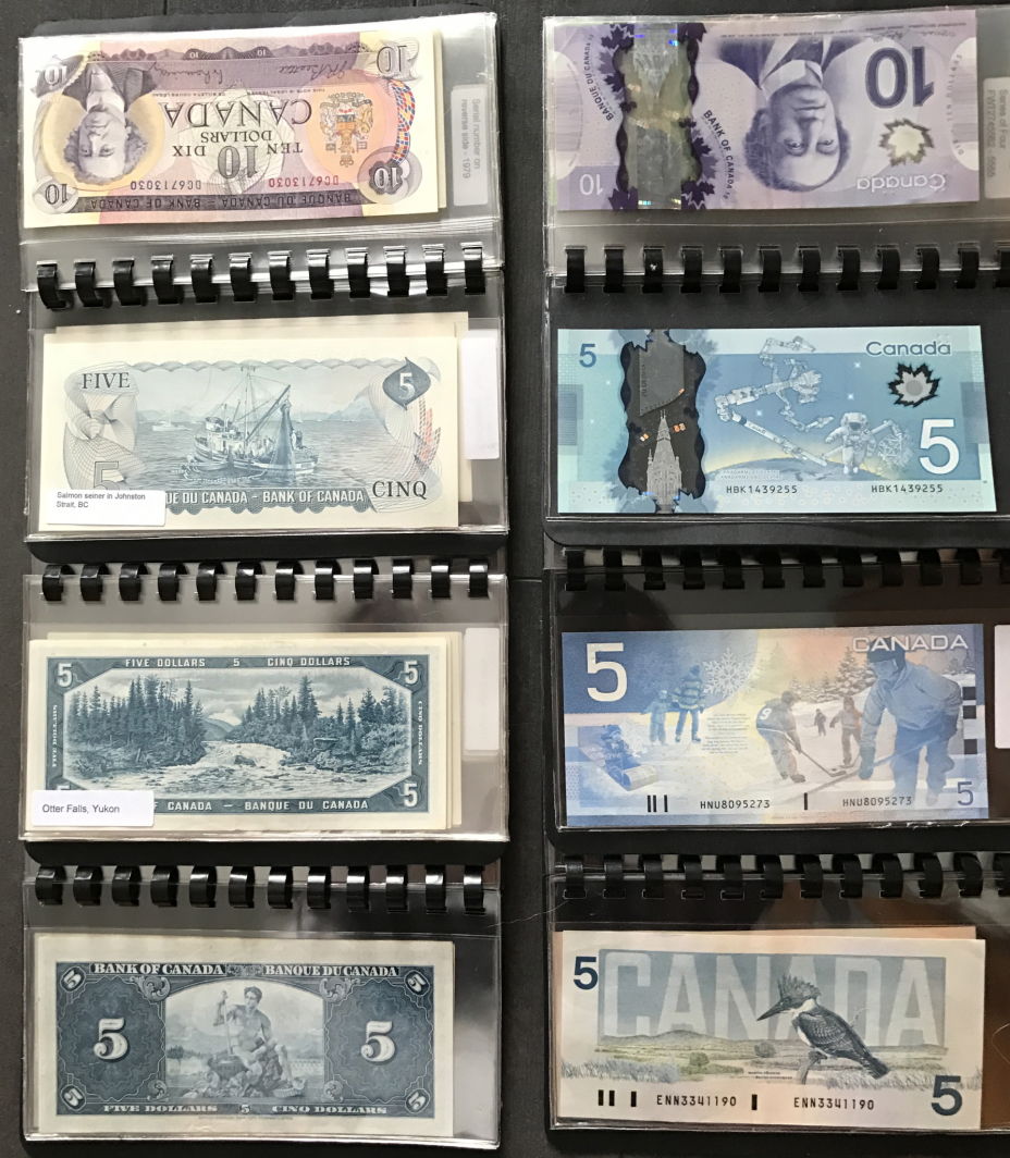 Canadian-Banknote-Collection---Six-Series