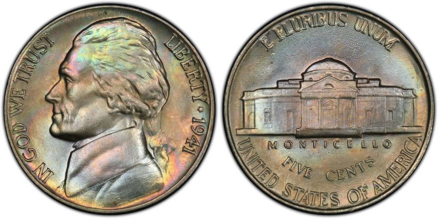 Jefferson-Nickels-Graded-Full-Steps-By-PCGS