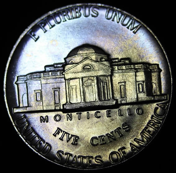 1975-P-Jefferson-Nickel-Roll.--Several-With-Nice-Toning.