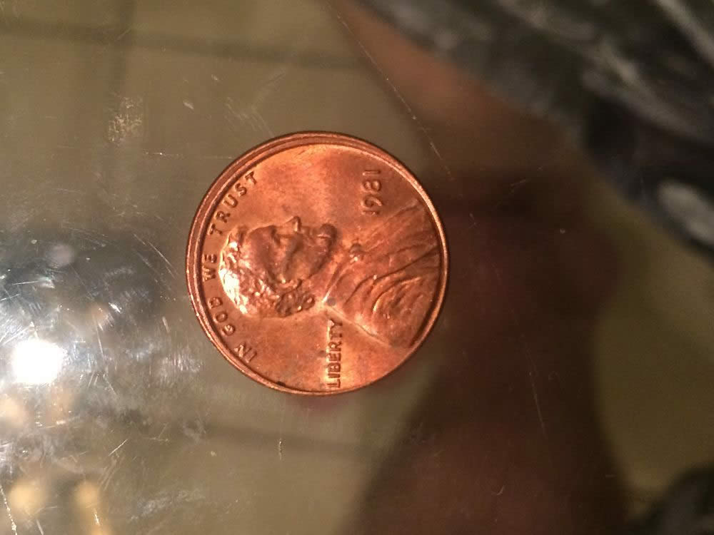 1981-P-Penny-Off-Center,-Rotated-Die?