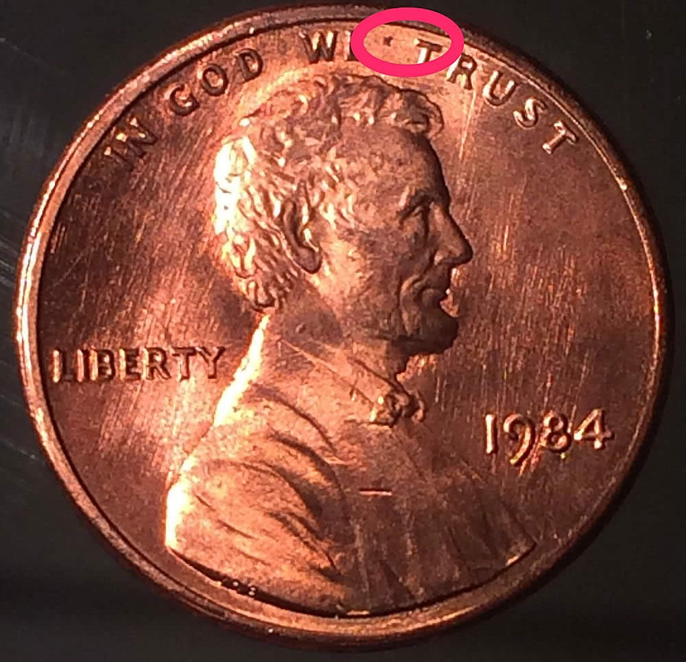 1984-P-Penny-Excellent-Shape!!
