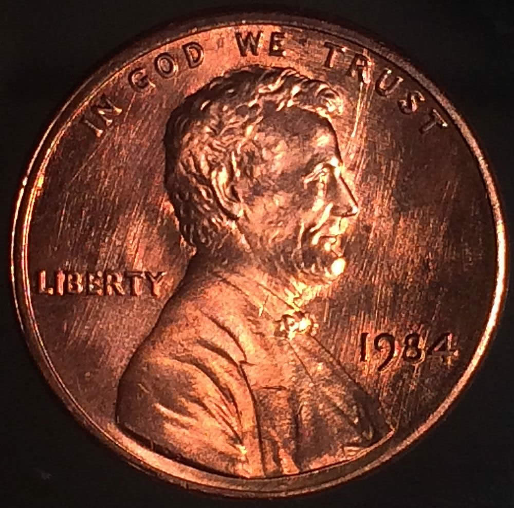 1984-P-Penny-Excellent-Shape!!