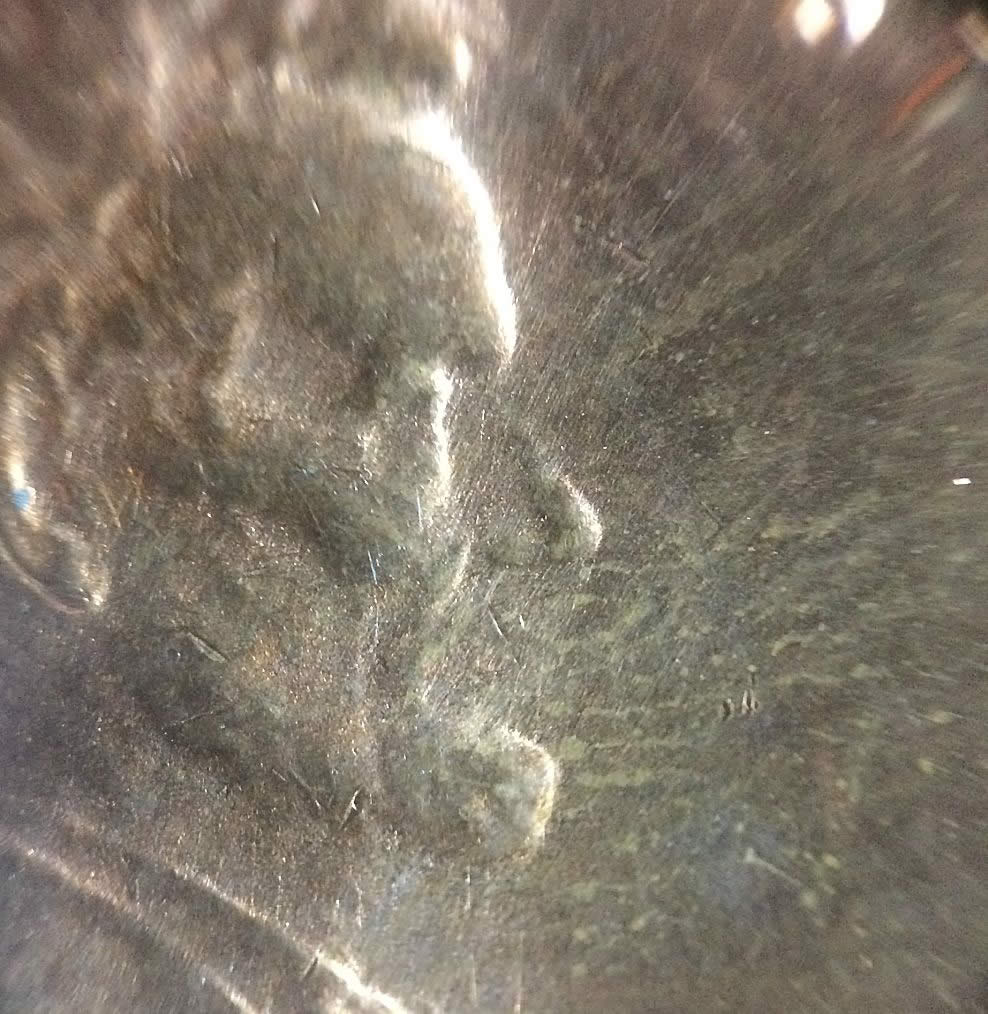 1982-P-Penny,-Grease-Filled-Die?