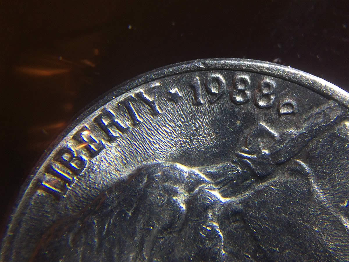 1988-D-Nickel-Struck-Thru?