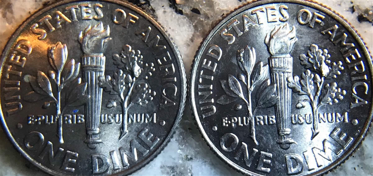 2016-P-Dime-With-Large-Die-Chips-And-Die-Crack-In-Hair!