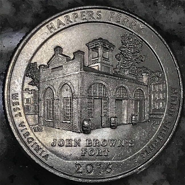 2016-Harpers-Ferry-Quarter-With-Large-Rim-Cud!