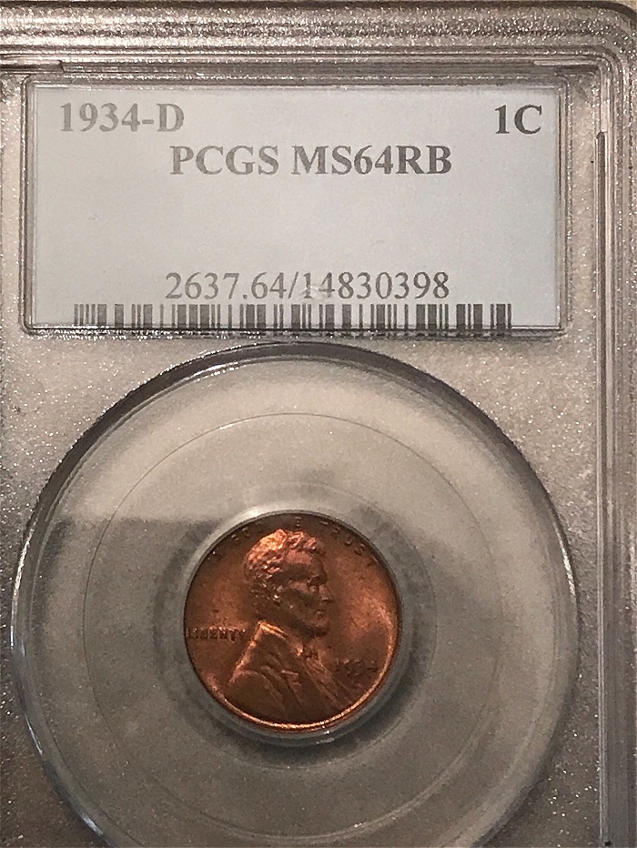 1934-D-Lincoln-Cent-FS-101-Nice-Bu!