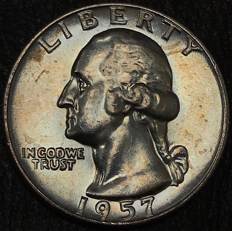 1957-D-Washington-Misplaced-Mint-Mark-FS-501!