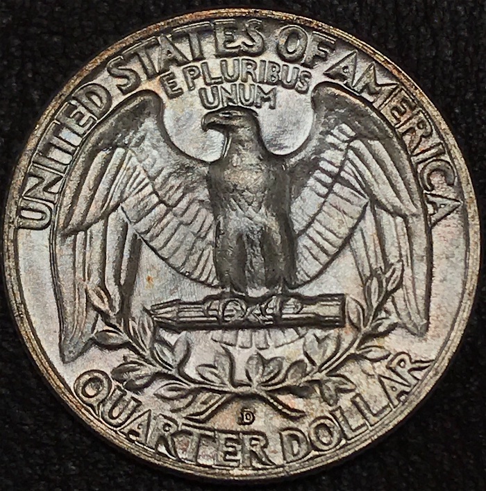 1957-D-Washington-Misplaced-Mint-Mark-FS-501!