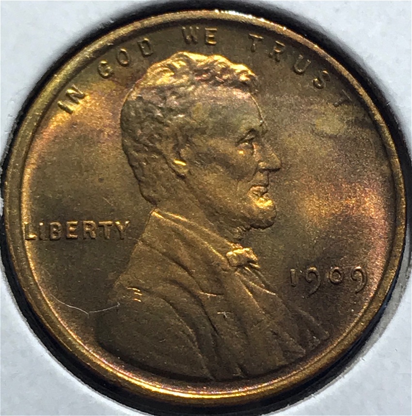 Toned-1909-P-Lincoln-For-Grade!