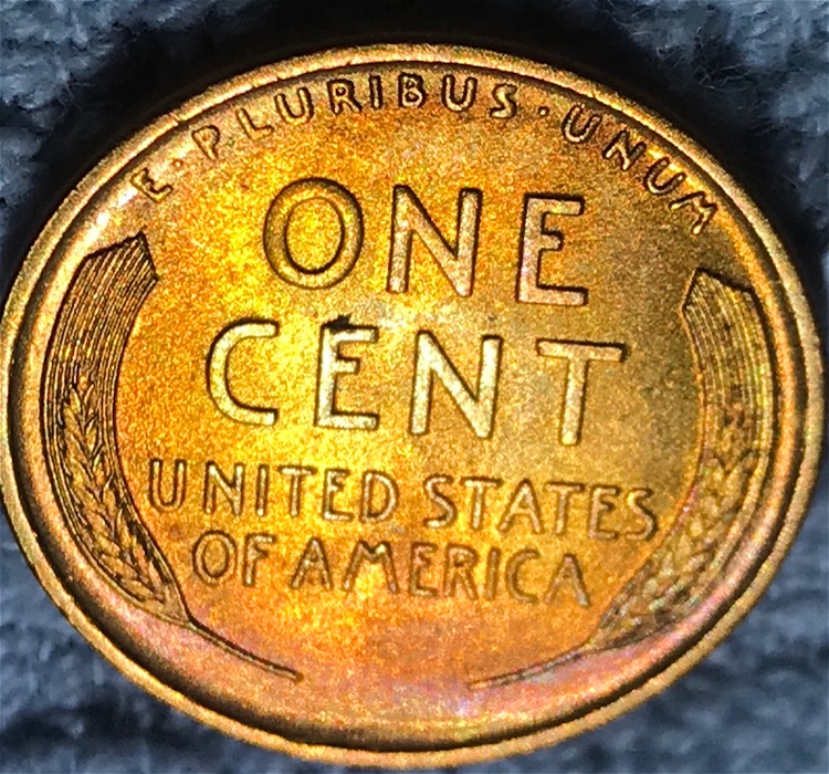 Toned-1909-P-Lincoln-For-Grade!
