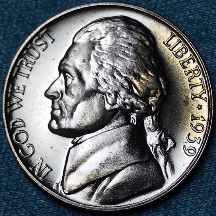 1939-Proof-Jefferson,-Reverse-Of-38