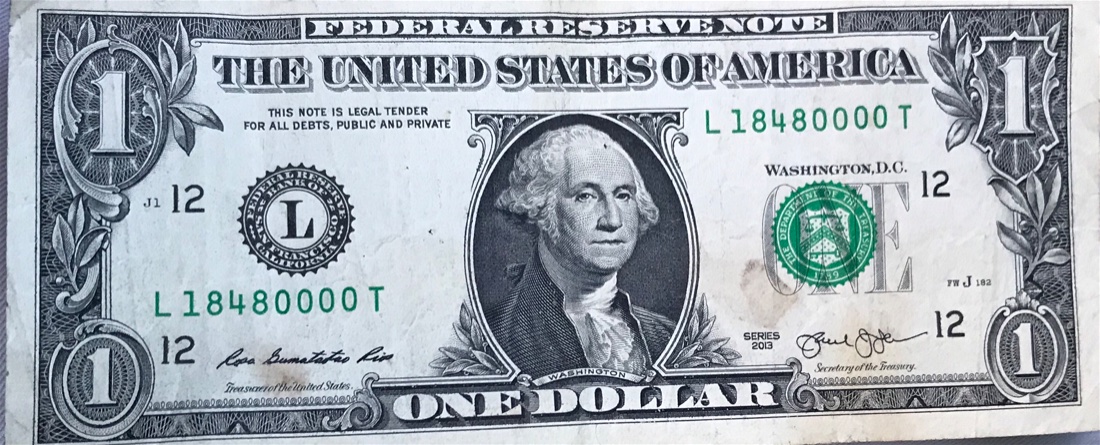 2013-$1-With-Even-Serial-Number