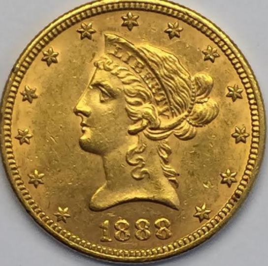 1888-$10,-AU-Or-MS?-Grade-Revealed