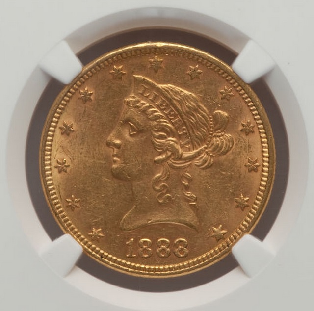 1888-$10,-AU-Or-MS?-Grade-Revealed