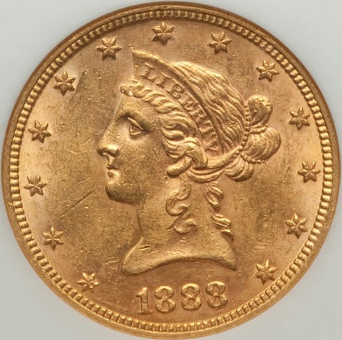 1888-$10,-AU-Or-MS?-Grade-Revealed