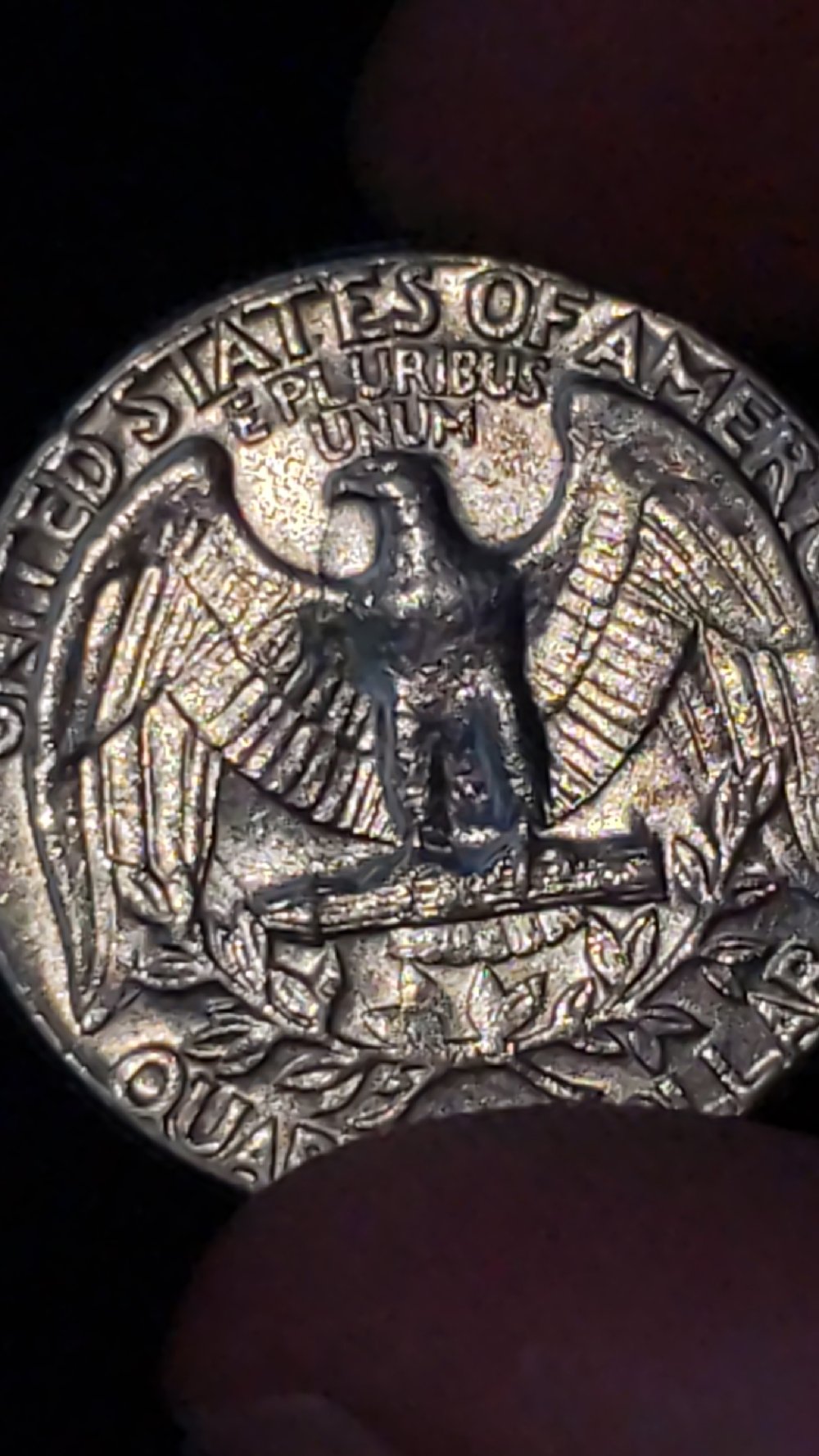 1974-D-Washington-Quarter-W/Die-Clash