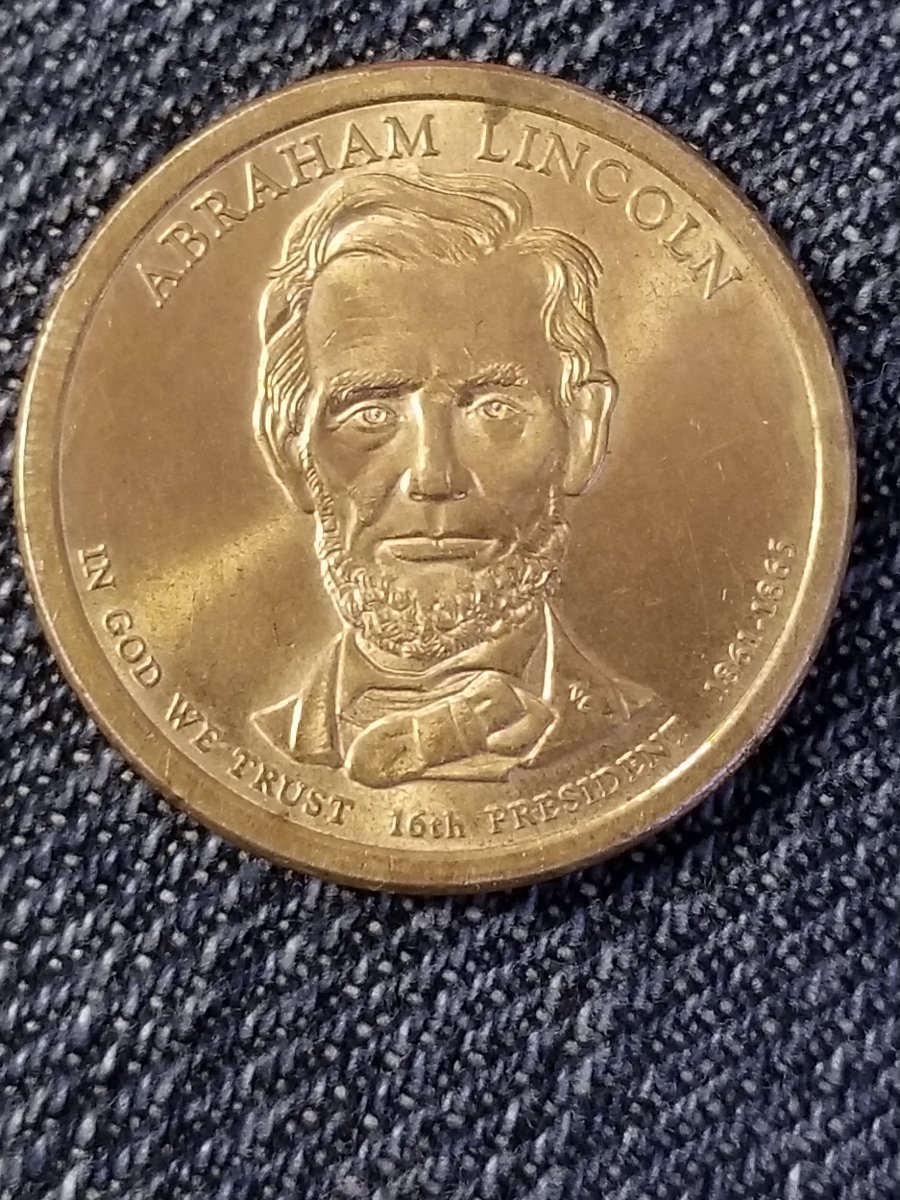 2010-D-One-Dollar-Coin-With-16th-President-Abe-Value?