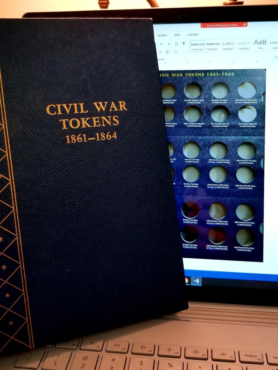 Organizing-Civil-War-Tokens