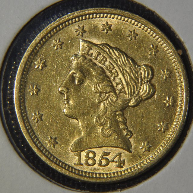 1854-Quarter-Eagle