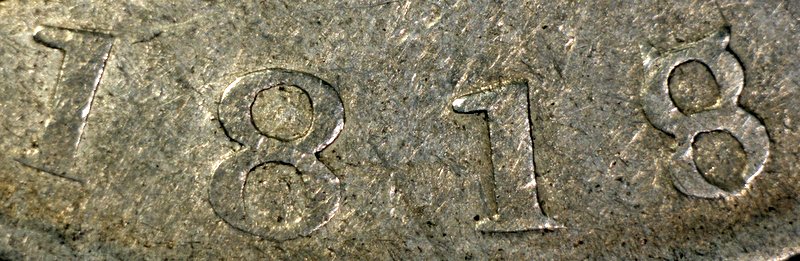 1818/7-Capped-Bust-Half-Dollar-Raw
